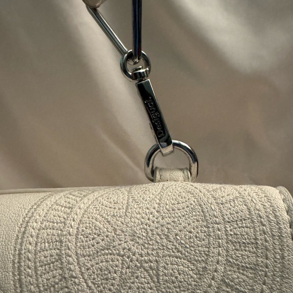 Desigual Cream Embossed Shoulder Bag - Picture 10 of 13